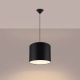 Nova 30 lampa wisząca 1xE27 czarna SL.1405