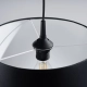 Nova 30 lampa wisząca 1xE27 czarna SL.1405