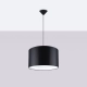Nova 40 lampa wisząca 1xE27 czarna SL.1406
