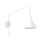 Nox 1 kinkiet 1xE14 biały z włącznikiem SL.2491 Sollux Lighting