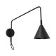 Nox 1 kinkiet 1xE14 czarny z włącznikiem SL.2492 Sollux Lighting