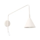 Nox 1 kinkiet 1xE14 beżowy z włącznikiem SL.2494 Sollux Lighting