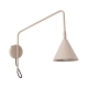Nox 1 kinkiet 1xE14 taupe z włącznikiem SL.2497 Sollux Lighting