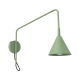 Nox 1 kinkiet 1xE14 szałwiowy z włącznikiem SL.2501 Sollux Lighting