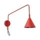 Nox 1 kinkiet 1xE14 czerwony z włącznikiem SL.2503 Sollux Lighting