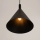 Nox 25 lampa wisząca 1xE27 czarna SL.2522