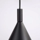 Nox 25 lampa wisząca 1xE27 czarna SL.2522