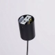 Nox 25 lampa wisząca 1xE27 czarna SL.2522