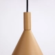 Nox 25 lampa wisząca 1xE27 złota SL.2523