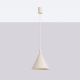 Nox 25 lampa wisząca 1xE27 beżowa SL.2524