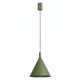 Nox 25 lampa wisząca 1xE27 zielona oliwka SL.2525 Sollux Lighting