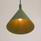 Nox 25 lampa wisząca 1xE27 zielona oliwka SL.2525