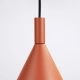 Nox 25 lampa wisząca 1xE27 ochra czerwona SL.2526