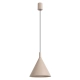 Nox 25 lampa wisząca 1xE27 taupe SL.2527 Sollux Lighting