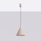 Nox 25 lampa wisząca 1xE27 taupe SL.2527