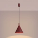 Nox 25 lampa wisząca 1xE27 burgund SL.2528