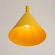 Nox 25 lampa wisząca 1xE27 żółta SL.2532