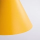 Nox 25 lampa wisząca 1xE27 żółta SL.2532