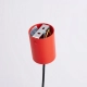 Nox 25 lampa wisząca 1xE27 czerwona SL.2533