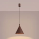 Nox 25 lampa wisząca 1xE27 brązowa SL.2534