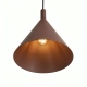 Nox 25 lampa wisząca 1xE27 brązowa SL.2534