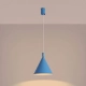 Nox 25 lampa wisząca 1xE27 błękitna SL.2535