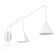 Nox 2 kinkiet 2xE14 biały z włącznikiem SL.2506 Sollux Lighting