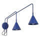 Nox 2 kinkiet 2xE14 ultramaryna z włącznikiem SL.2514 Sollux Lighting