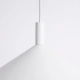 Nox 40 lampa wisząca 1xE27 biała SL.2536