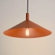 Nox 40 lampa wisząca 1xE27 ochra czerwona SL.2541
