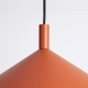Nox 40 lampa wisząca 1xE27 ochra czerwona SL.2541