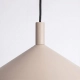 Nox 40 lampa wisząca 1xE27 taupe SL.2542