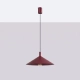 Nox 40 lampa wisząca 1xE27 burgund SL.2543