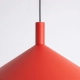 Nox 40 lampa wisząca 1xE27 czerwona SL.2548
