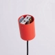 Nox 40 lampa wisząca 1xE27 czerwona SL.2548