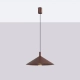 Nox 40 lampa wisząca 1xE27 brązowa SL.2549