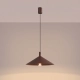 Nox 40 lampa wisząca 1xE27 brązowa SL.2549