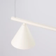 Nox 4L lampa wisząca 4xE14 beżowa SL.2554