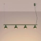 Nox 4L lampa wisząca 4xE14 zielona oliwka SL.2555