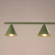 Nox 4L lampa wisząca 4xE14 zielona oliwka SL.2555