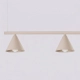Nox 4L lampa wisząca 4xE14 taupe SL.2557