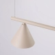 Nox 4L lampa wisząca 4xE14 taupe SL.2557