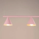 Nox 4L lampa wisząca 4xE14 różowa SL.2560