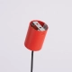 Nox 4L lampa wisząca 4xE14 czerwona SL.2563