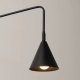 Nox kinkiet 1xE14 czarny SL.1697