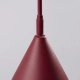 Nox kinkiet 1xE14 burgund SL.2289