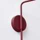 Nox kinkiet 1xE14 burgund SL.2289