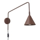 Nox kinkiet 1xE14 brązowy SL.2295 Sollux Lighting