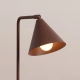 Nox lampa biurkowa 1xE14 brązowa SL.2579