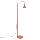 Nox lampa podłogowa 1xE14 ochra czerwona SL.2586 Sollux Lighting